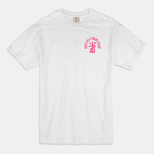 S.T. Parody T-Shirts white / pink